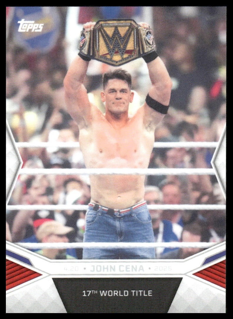 2025 Topps John Cena Commemorative Collection #20 John Cena