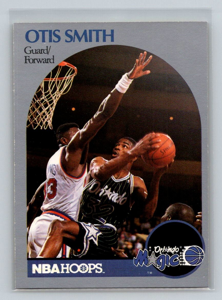 1990-91 Hoops #221 Otis Smith Orlando Magic Basketball Card