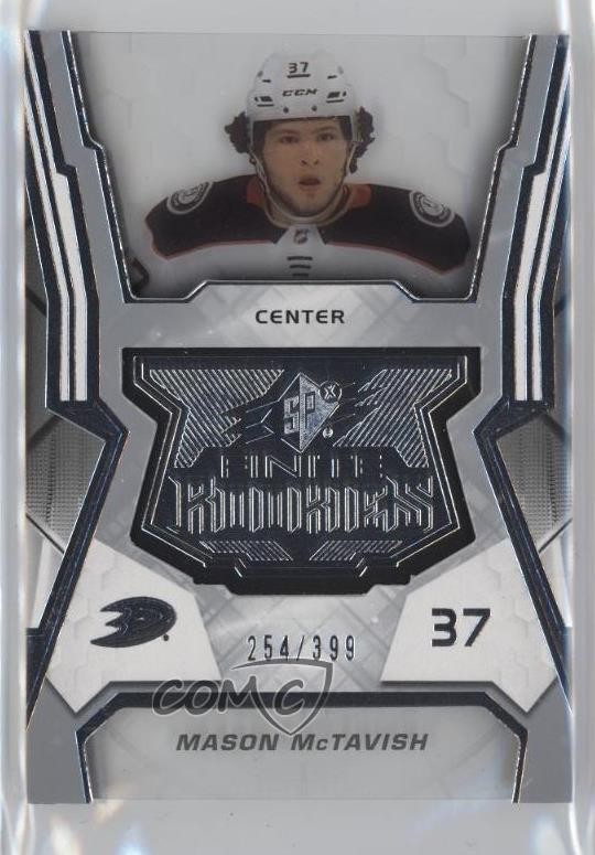 2021-22 SPx Finite Rookies 254/399 Mason McTavish #F-46 RC n1u