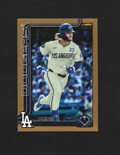 2025 Topps Series 2 James Outman #683 Gold Parallel /2025 – Dodgers