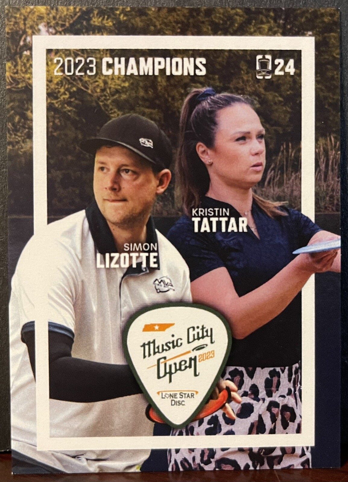 2024 DGPT 2023 Champions Kristin Tattar Simon Lizotte Music City Disc Golf C4
