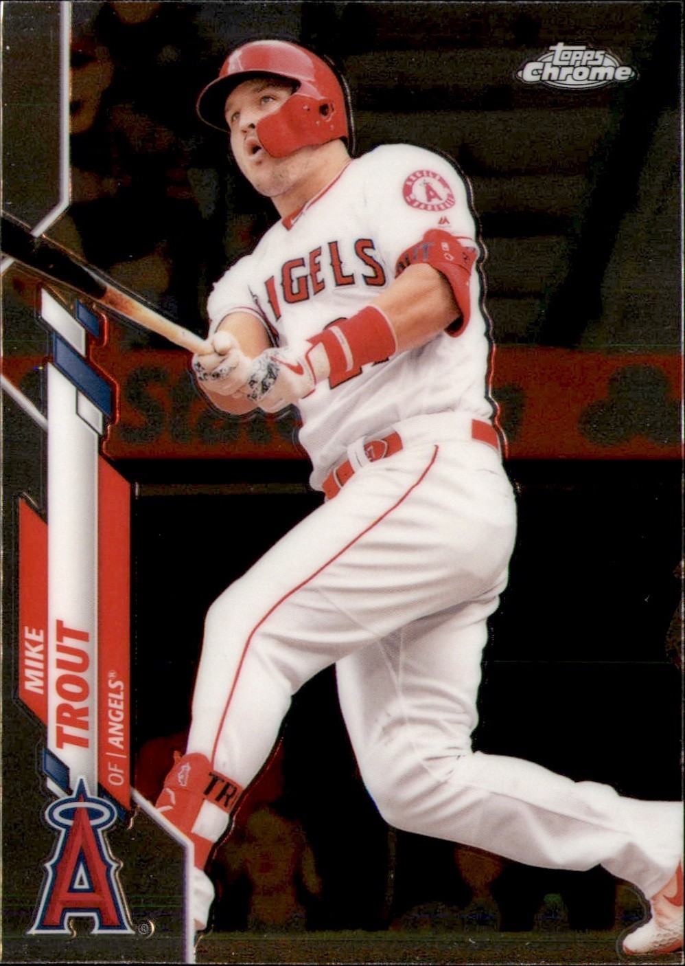 2020 Topps Chrome #1 Mike Trout Los Angeles Angels