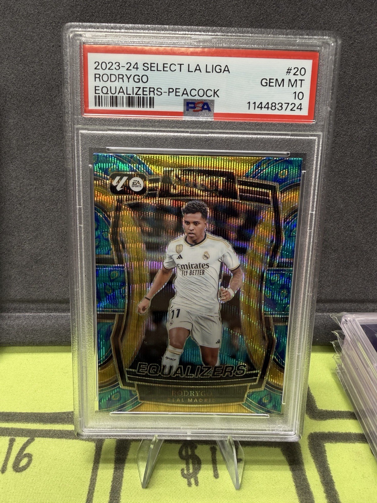 2023-24 Select La Liga RODRYGO Prizm Equalizers-Peacock #20