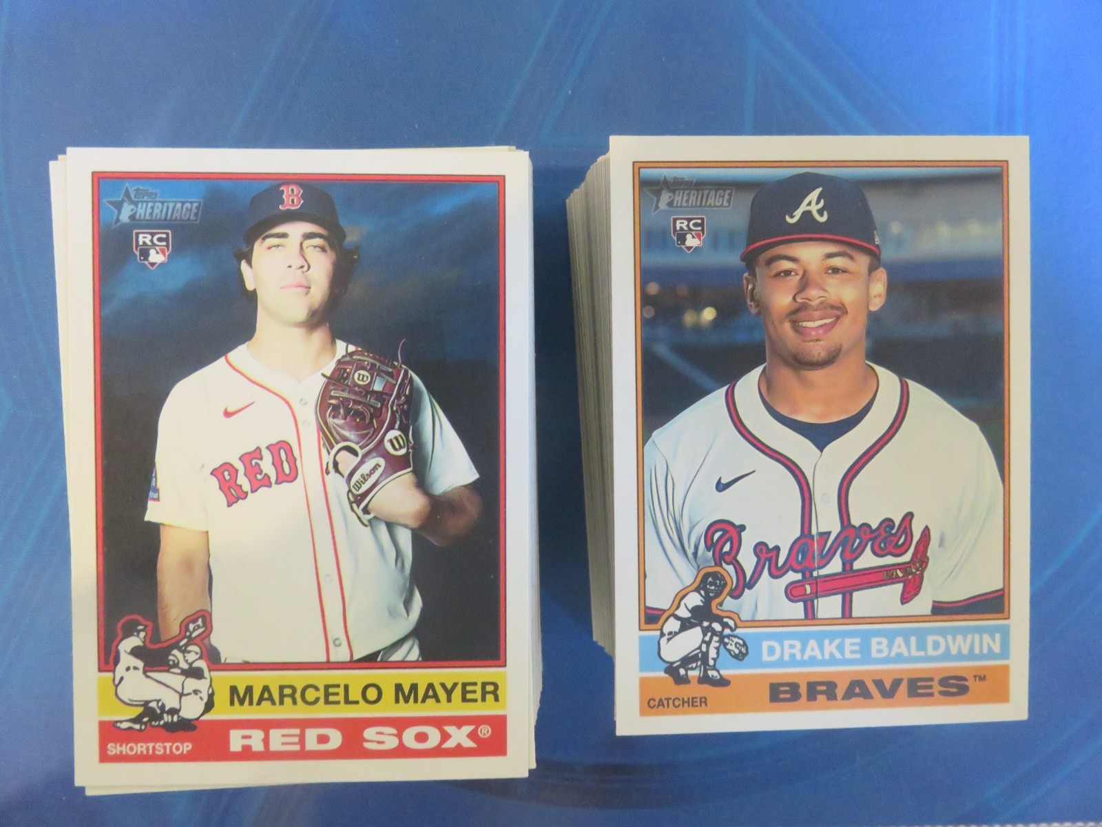 2025 Topps Heritage High Number (200) Complete Base Set (501-700)
