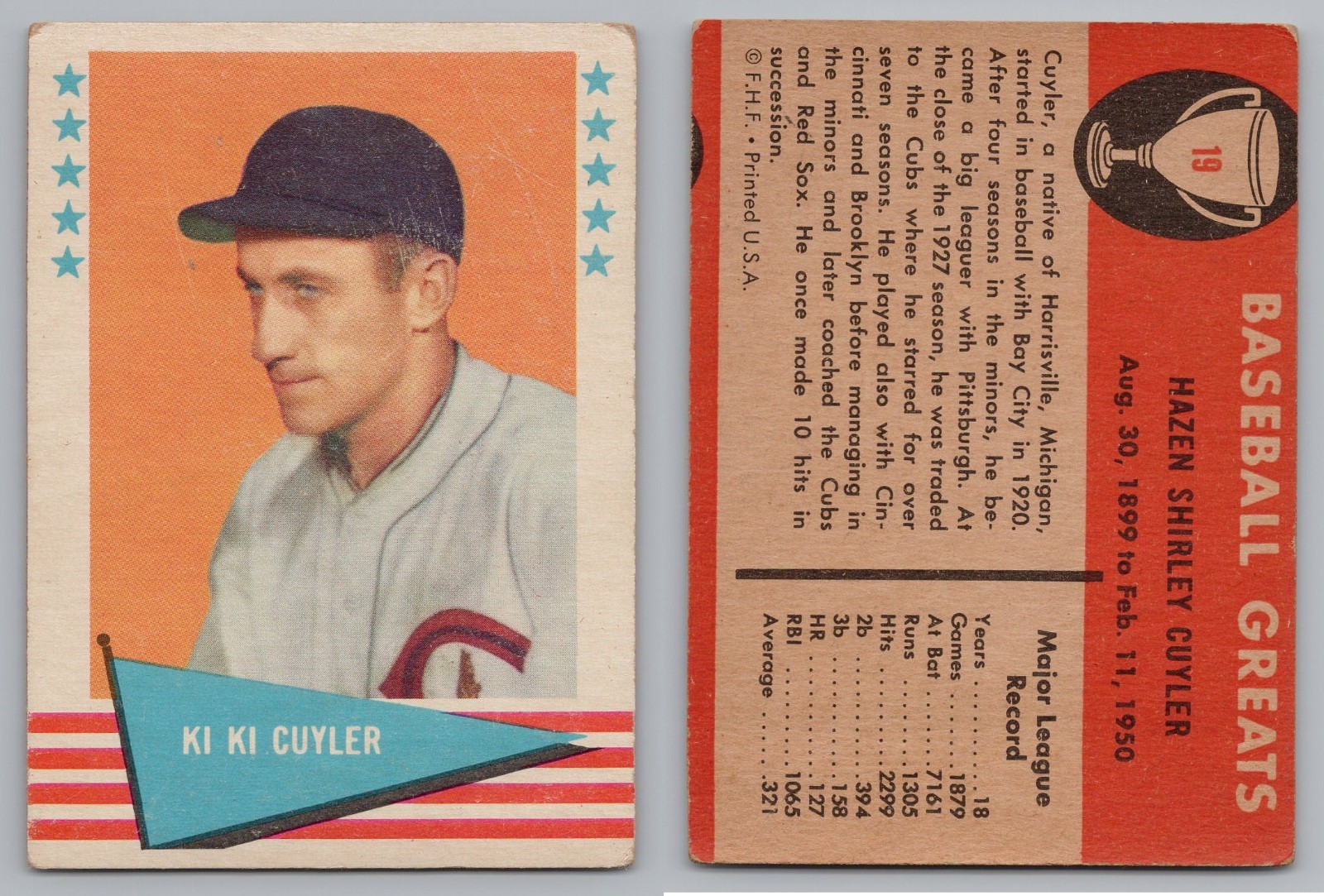 JACK SPIKES 1962 Vintage Fleer #23 Dallas Texans