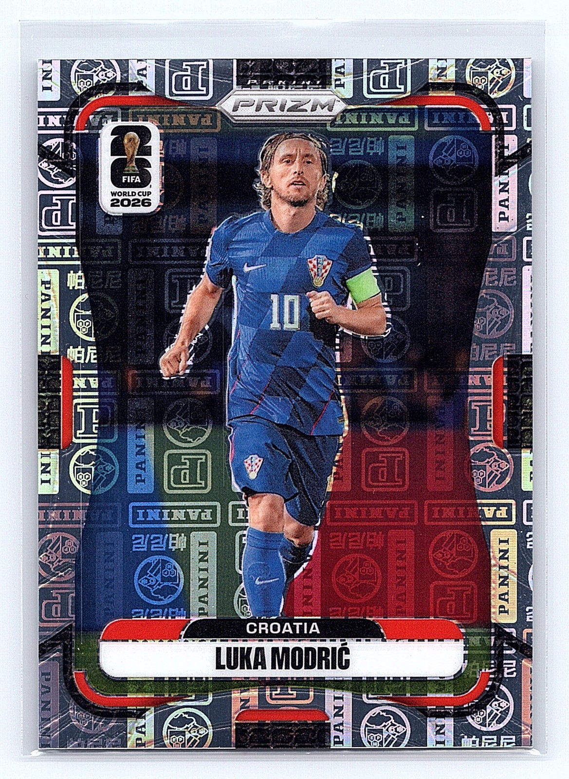 2026 Panini Prizm FIFA World Cup #200 Luka Modric Panini Logo #/61