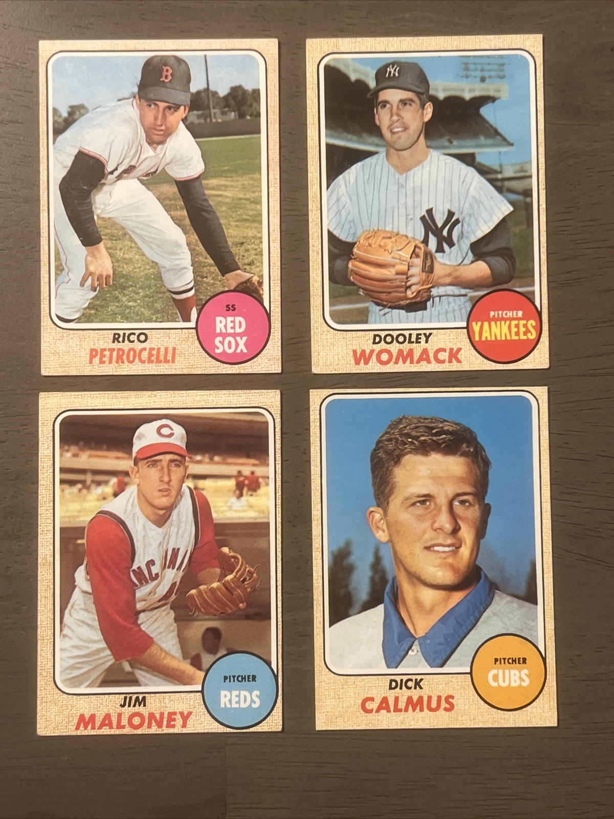 1968 TOPPS BASEBALL #401-596 EX/EXNM COMPLETE YOUR SET FREE SHIPPING