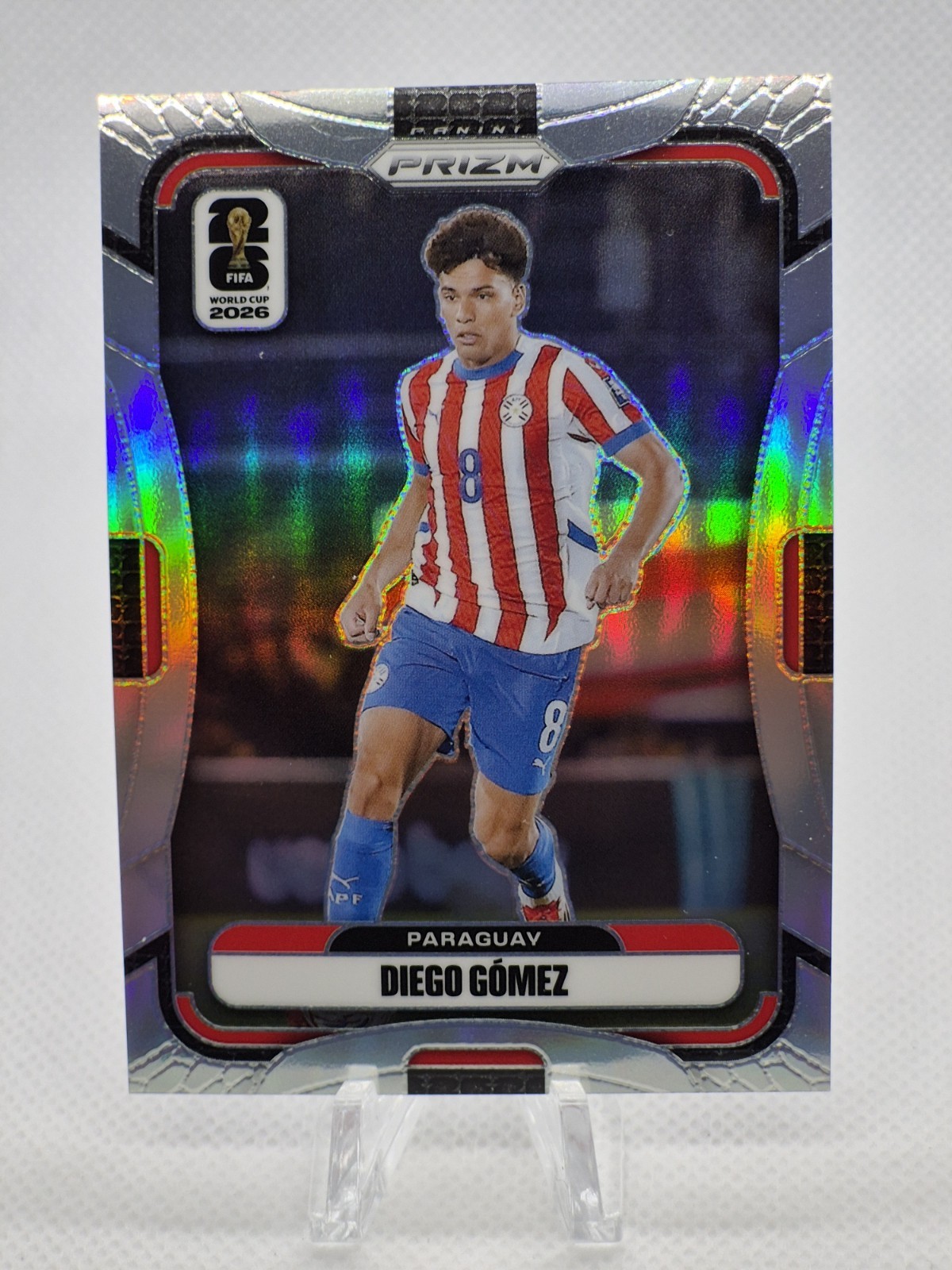 2026 Panini Prizm FIFA World Cup SILVER PRIZM #348 Diego Gomez Paraguay