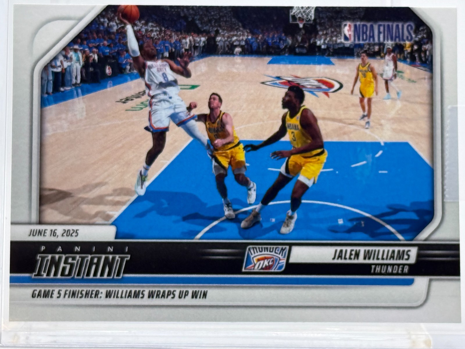 2024-25 Panini Instant #631 JALEN WILLIAMS (#’d / 87) OKC