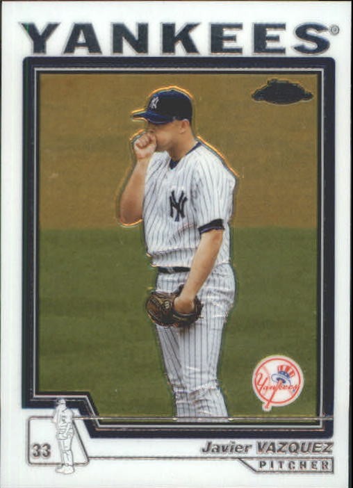 2004 Topps Chrome Traded #T35 Javier Vazquez – BB