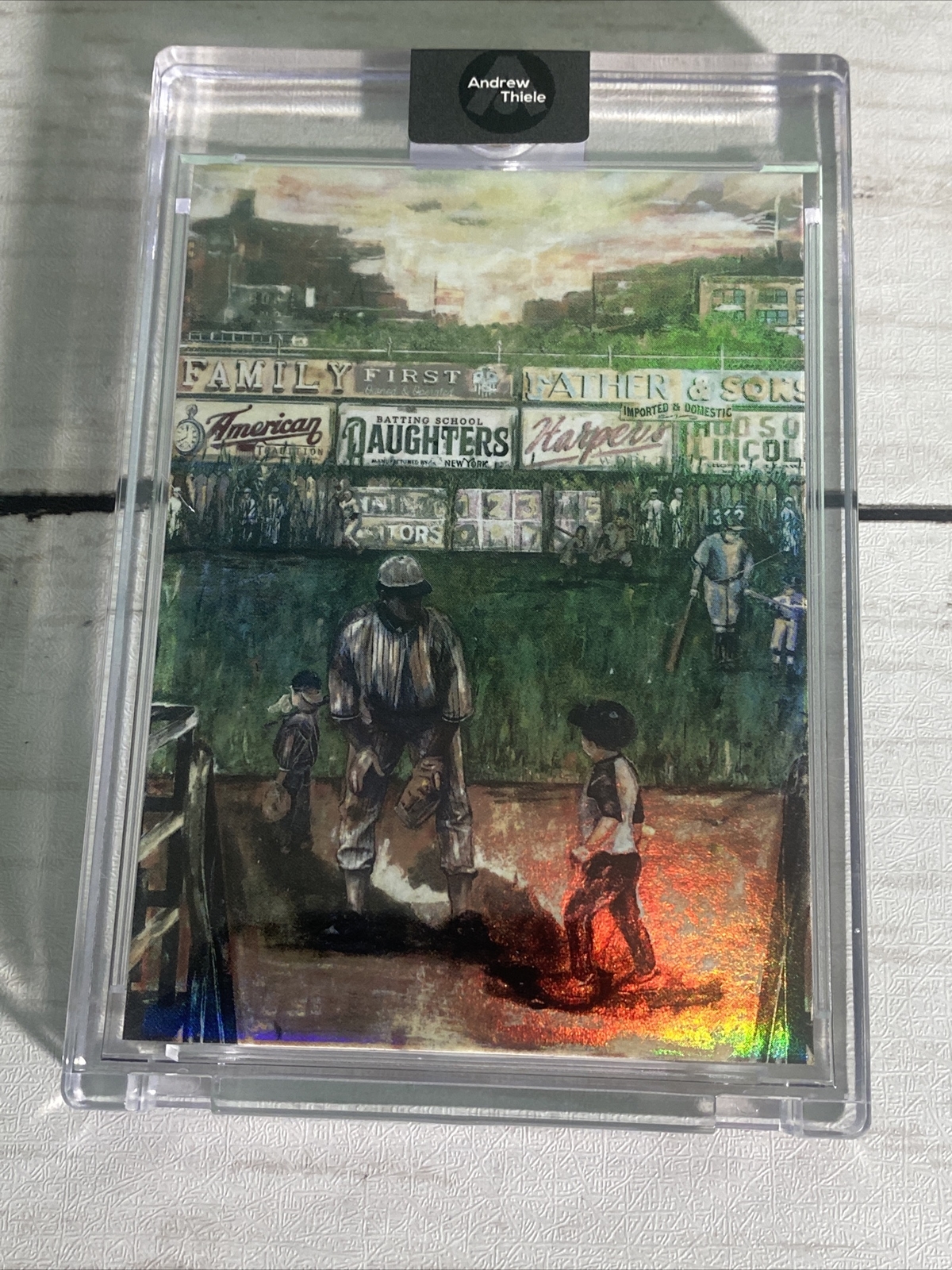 Topps Project 2020 Andrew Thiele Heritage Companion Card 2 Father’s Day /1230