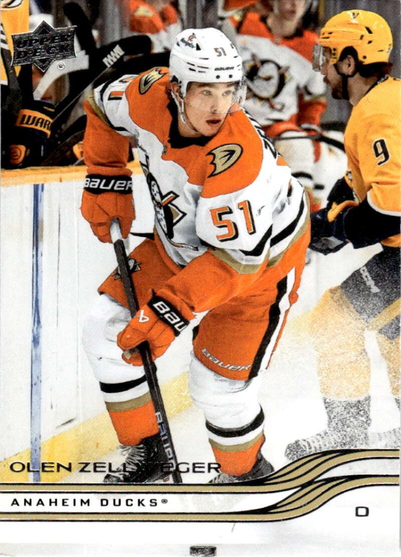 2025-26 Upper Deck Series 2 #251 Olen Zellweger Anaheim Ducks