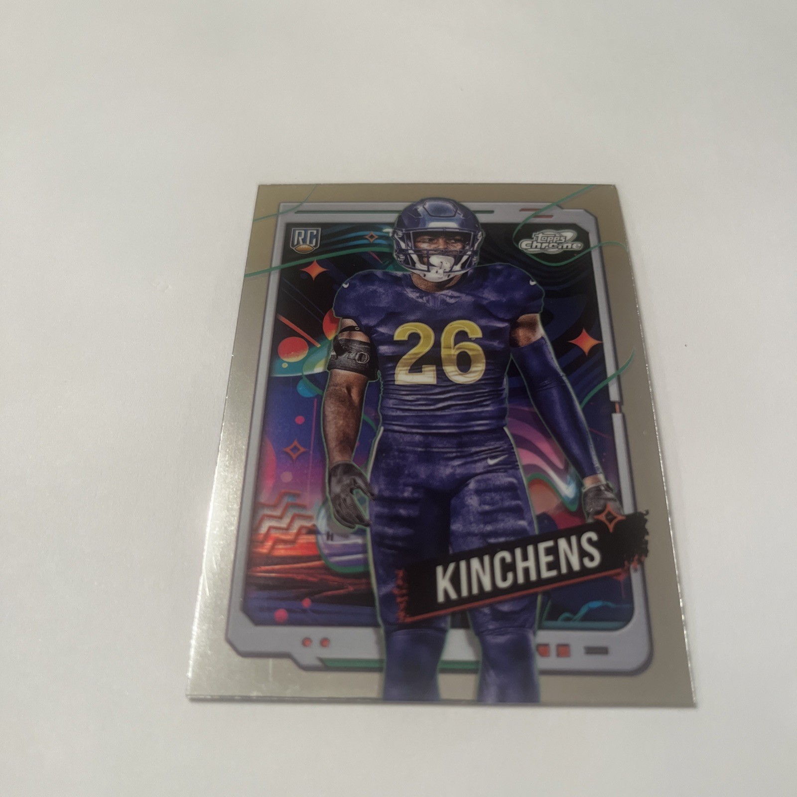 2024 Topps Chrome Cosmic Kamren Kinchens RC # 156 Los Angeles Rams