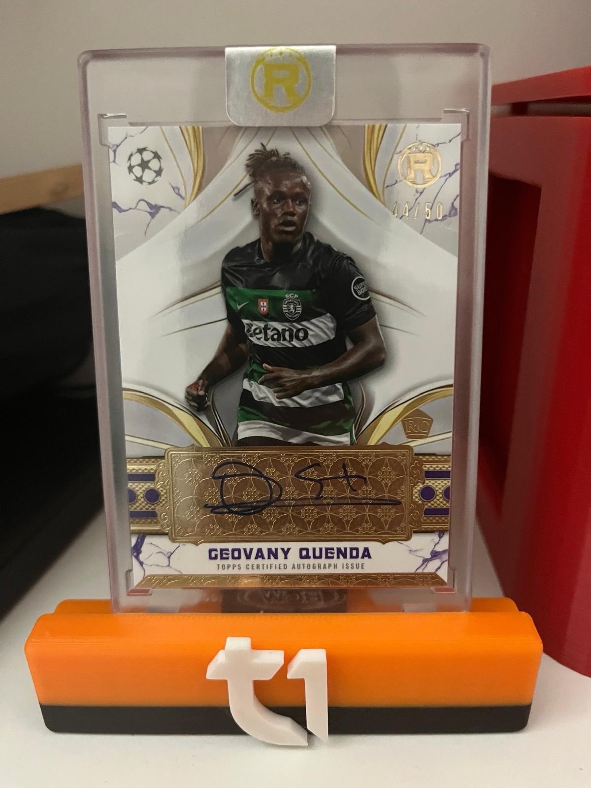 Geovany Quenda RC Auto Topps Reverence/50