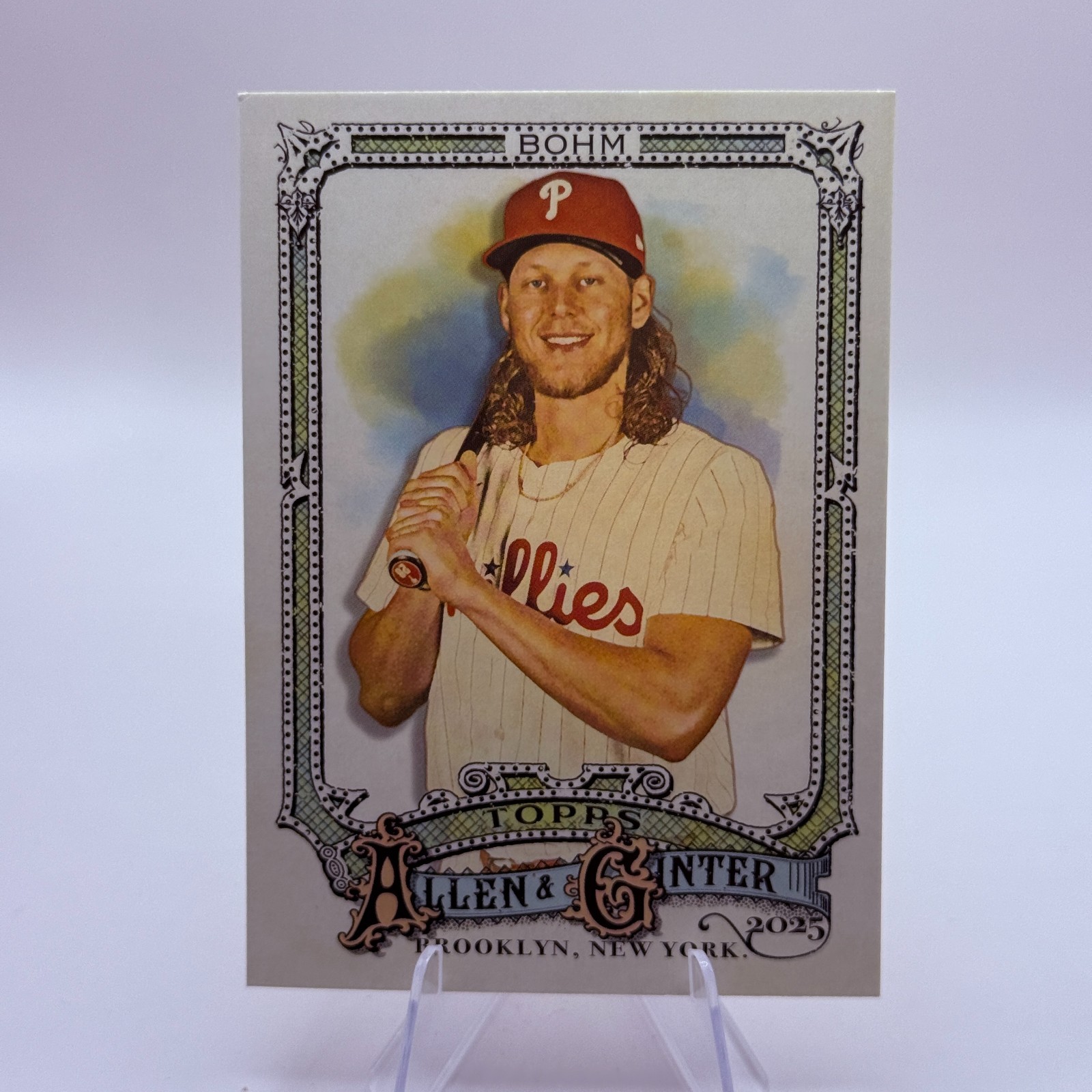 Alec Bohm 2025 Topps Allen & Ginter #234 Philadelphia Phillies Card MLB