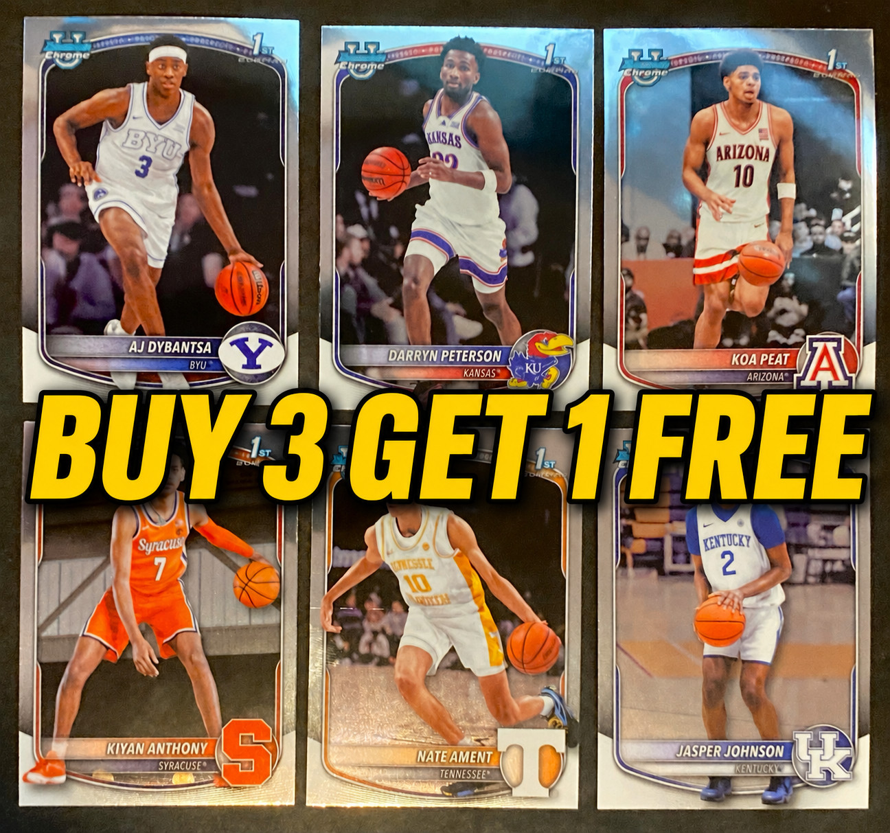 2025-26 Bowman Basketball Chrome Prospects You Pick Complete Your Set #BCP1-100