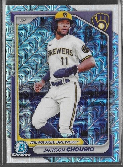 Jackson Chourio Milwaukee Brewers (choose yur card – rookies, variations & more)