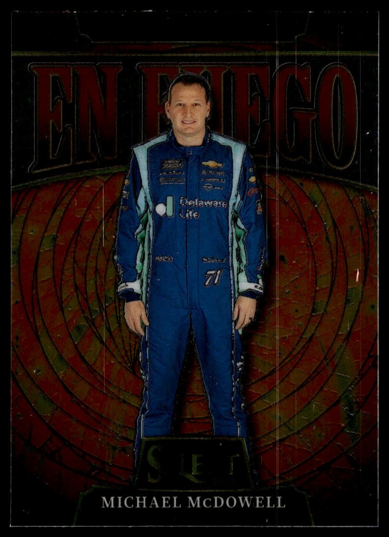 2025 Panini Select Michael McDowell En Fuego Spire Motorsports