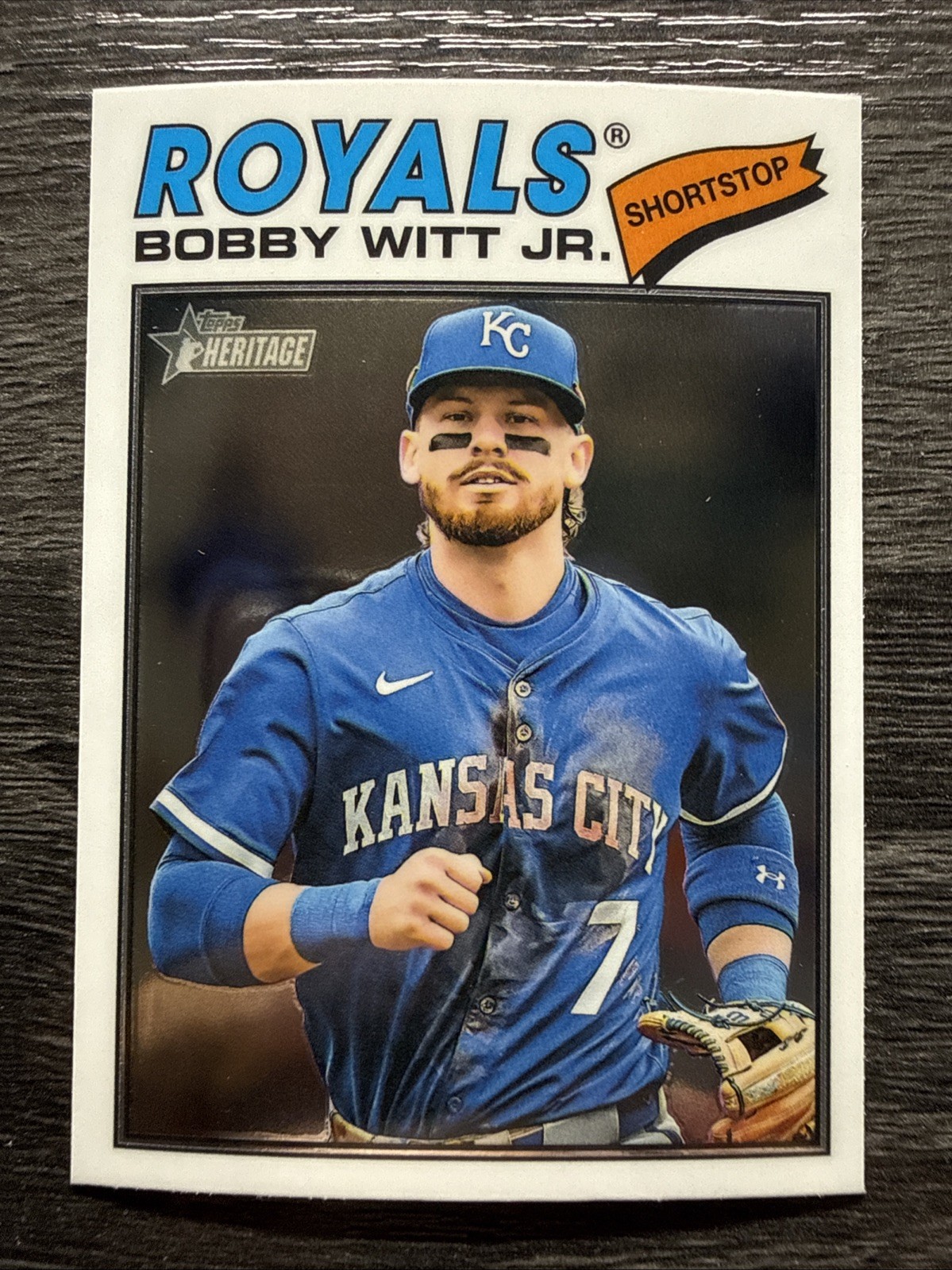 Bobby Witt Jr. #160 Chrome 2026 Topps Heritage