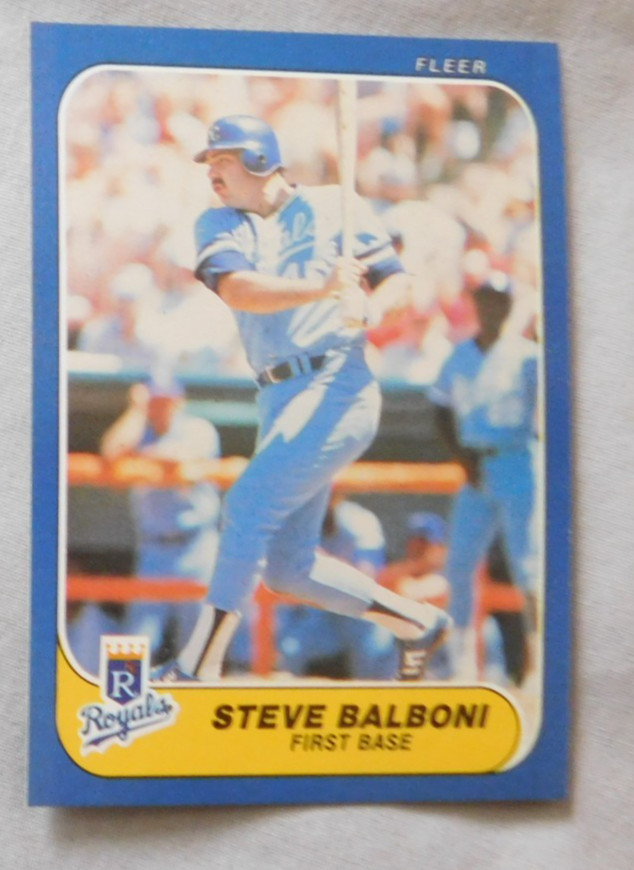 1986 Fleer #1-220 Baseball Card Pick one