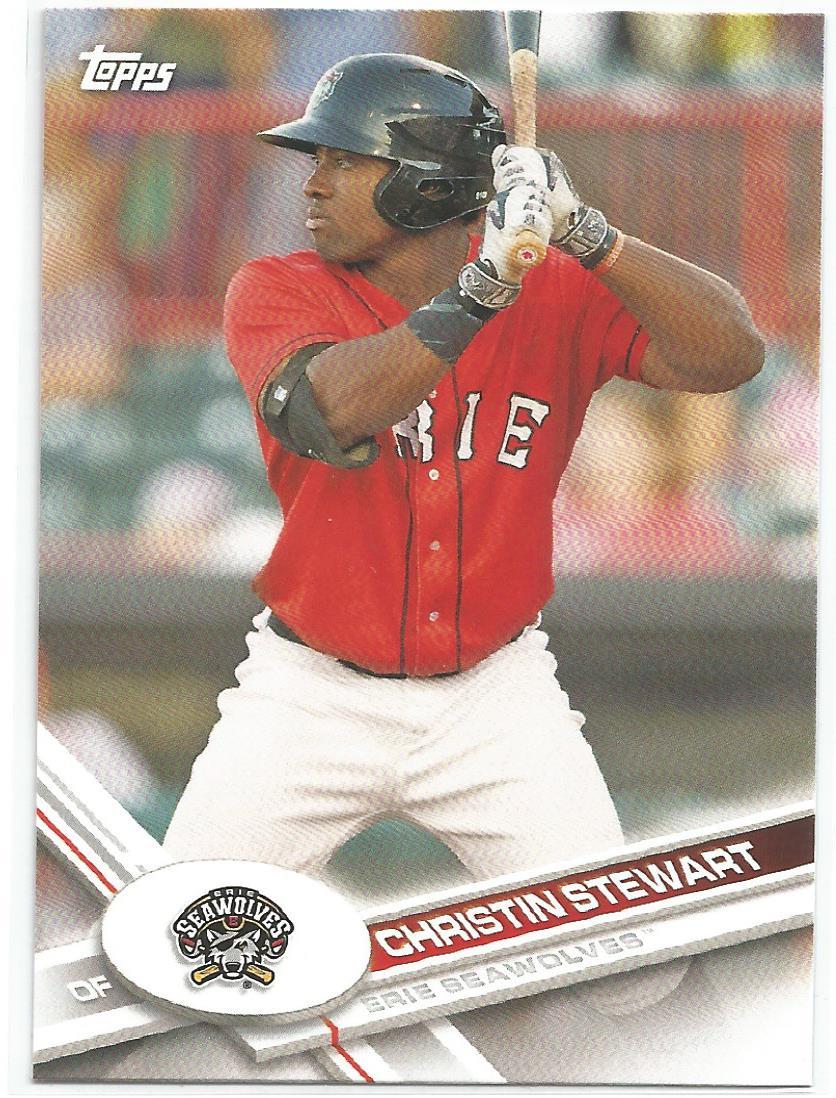 Christin Stewart Detroit Tigers 2017 Topps Pro Debut