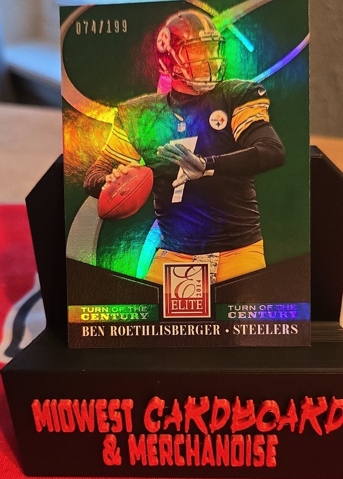 2014 Panini Elite – Ben Roethlisberger #74 Turn of the Century /199