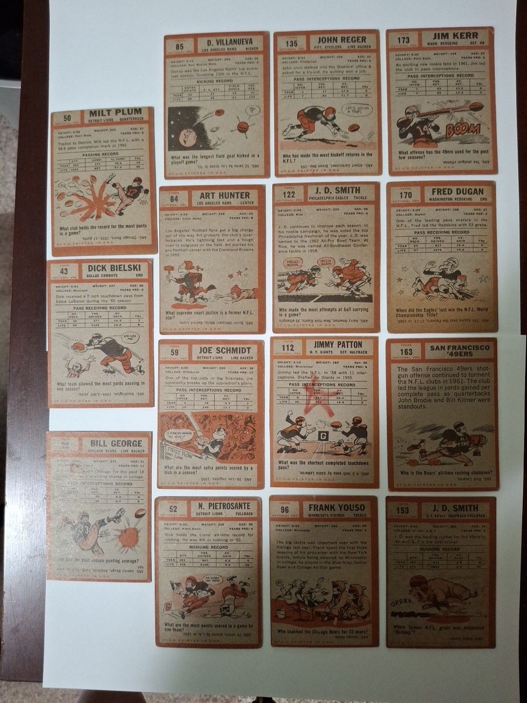 1962 Topps Cards. Your Choice. Lower Grade.