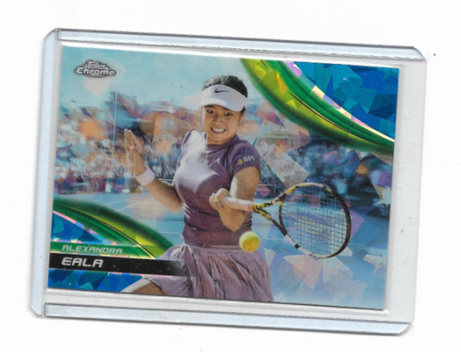 2025 TOPPS SAPPHIRE CHROME—–TENNIS———ALEXANDRA EALA—BASE CARD #171