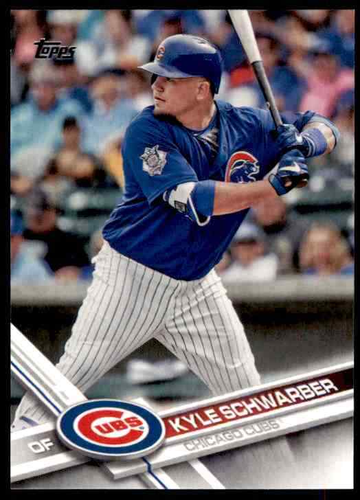 2017 Topps Series 1 Kyle Schwarber #73 Chicago Cubs