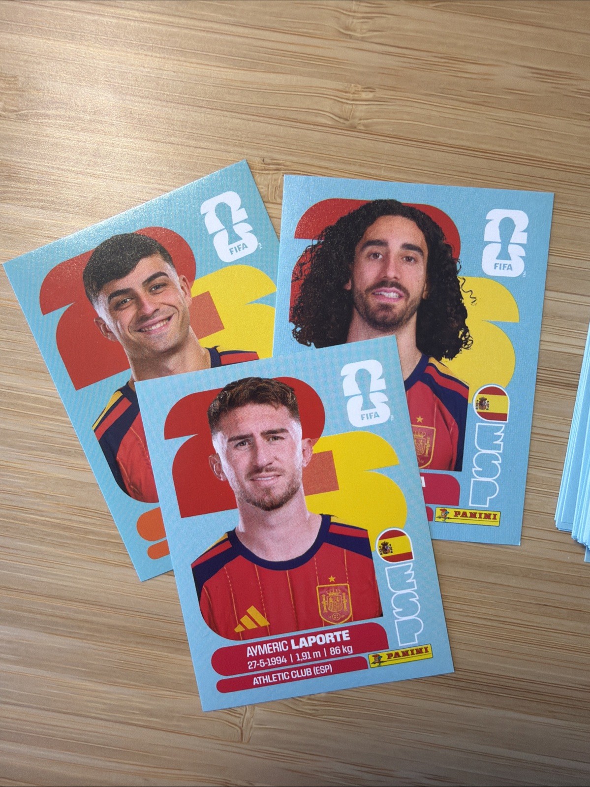 Panini FIFA World Cup 2026 Album – SPAIN SINGLE STICKERS – FREE SHIPPING