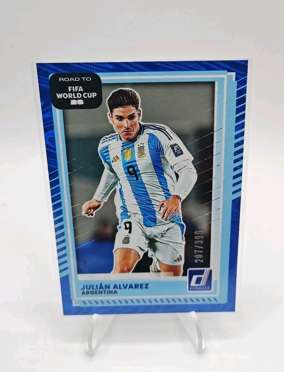 Julian Alvarez 2025-26 Panini Donruss Road to FIFA World Cup /399