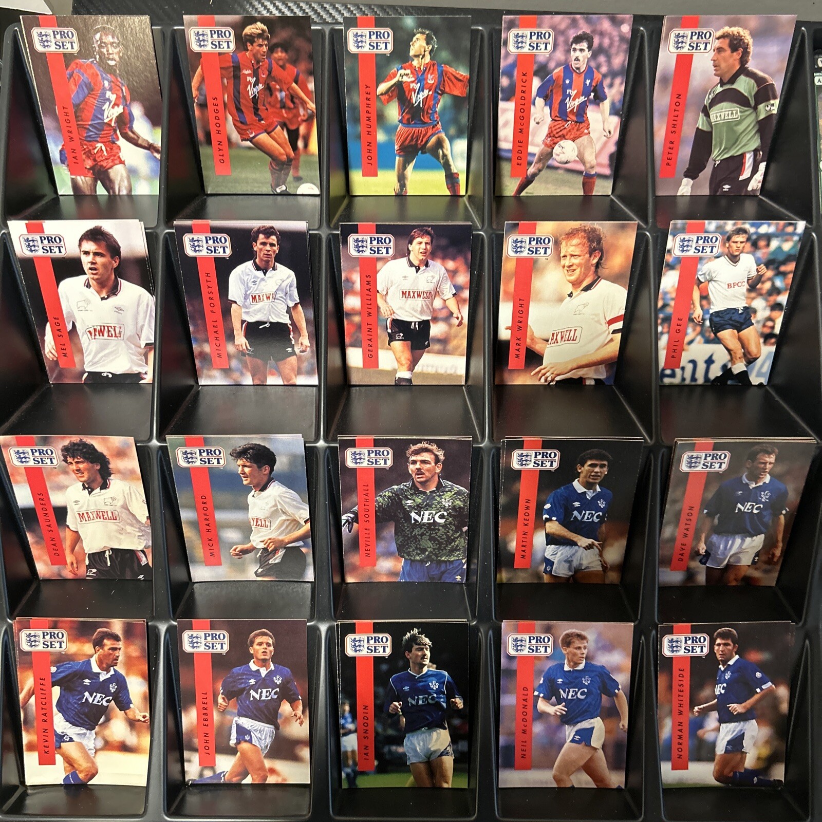 1990-91 Pro Set EPL English League Soccer Cards YOU PICK 1-199