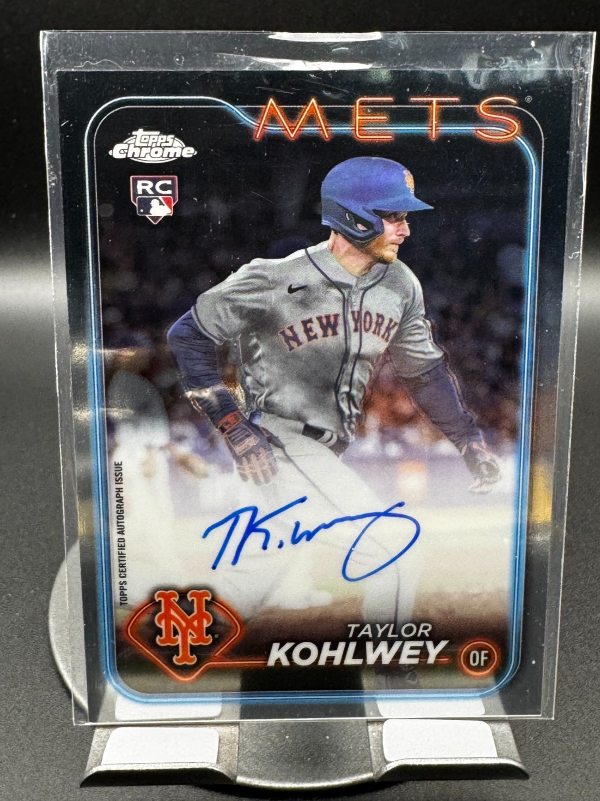 2024 Topps Chrome Rookie Auto Taylor Kohlwey #RA-TK (AU, RC)