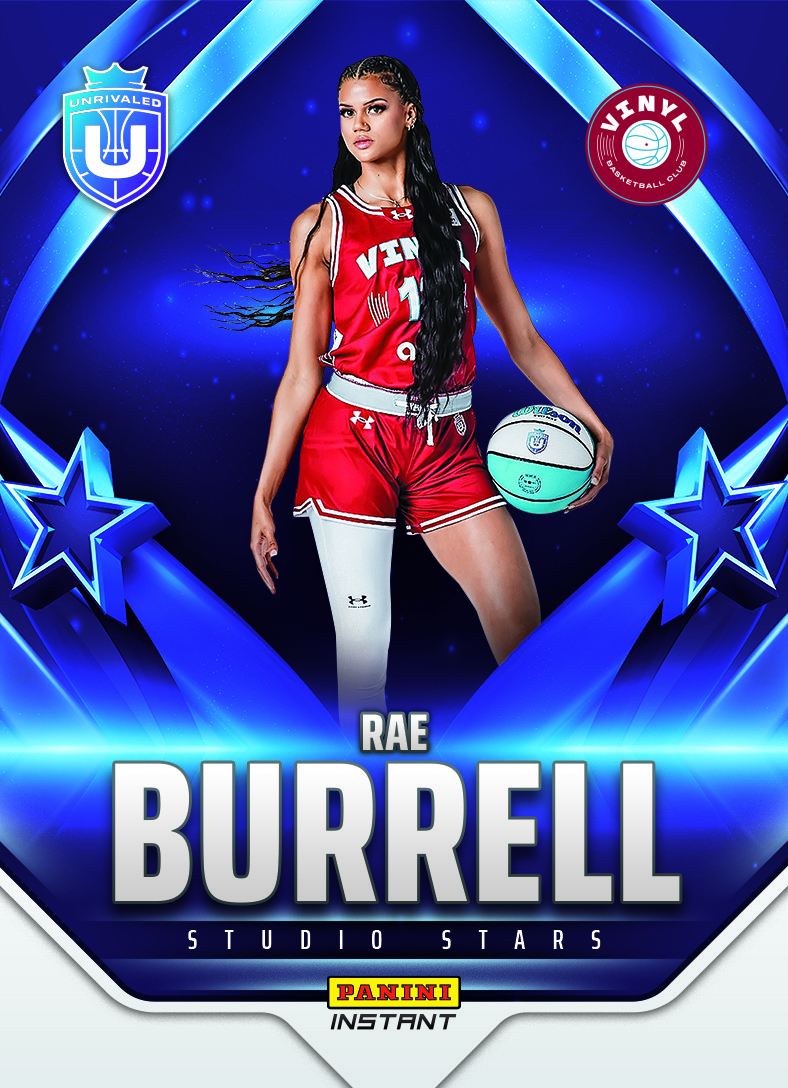 2026 Panini Instant Unrivaled Rae Burrell STUDIO STARS SP Vinyl BC #22