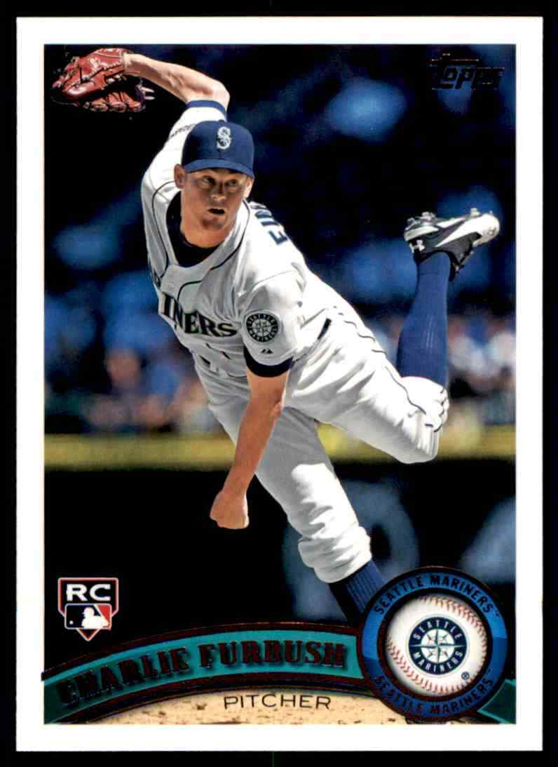 2011 Topps Update Charlie Furbush RC #US173 Seattle Mariners
