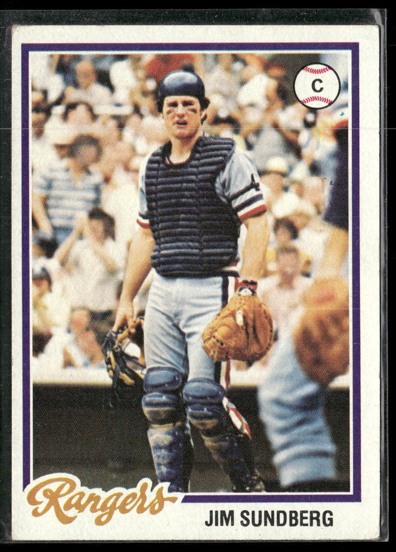 1978 Topps #492 Jim Sundberg