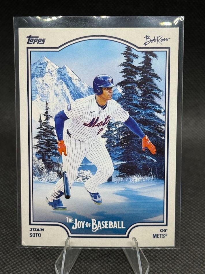 2025 Topps X Bob Ross Joy of Baseball Base Set SINGLES *Complete Your Set*
