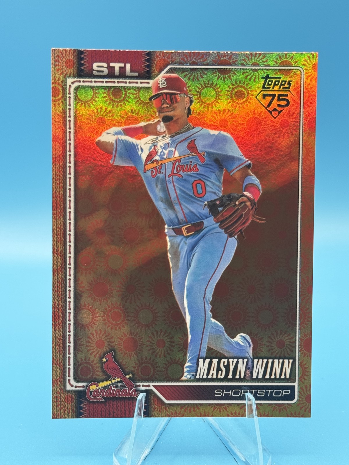 2026 Topps #526 Masyn Winn Holiday
