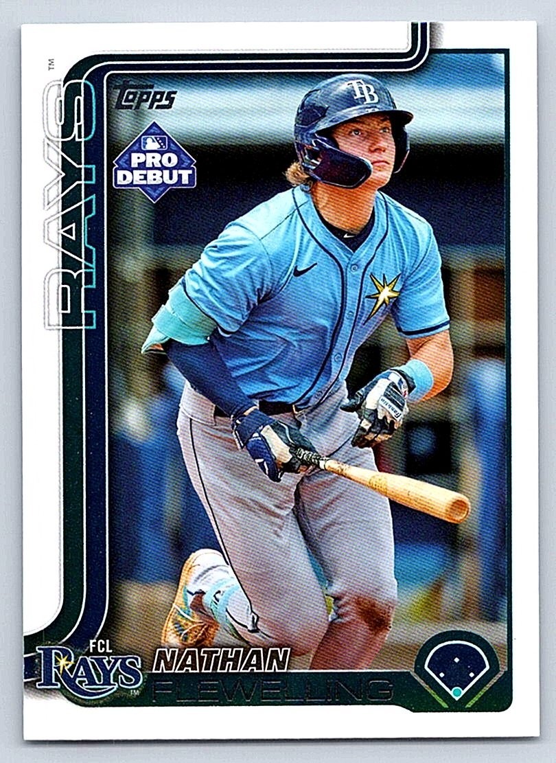 NATHAN FLEWELLING RAYS 2025 TOPPS PRO DEBUT #PD-106
