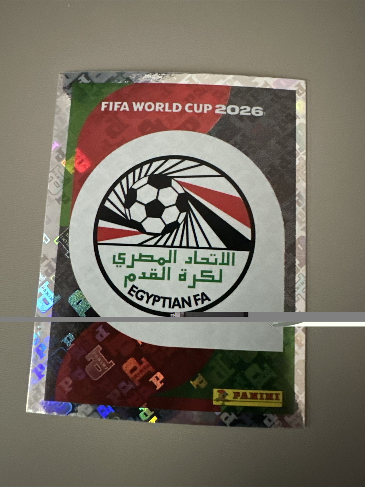 2026 Panini FIFA World Cup Sticker Foil Team Logo #EGY1 Egypt