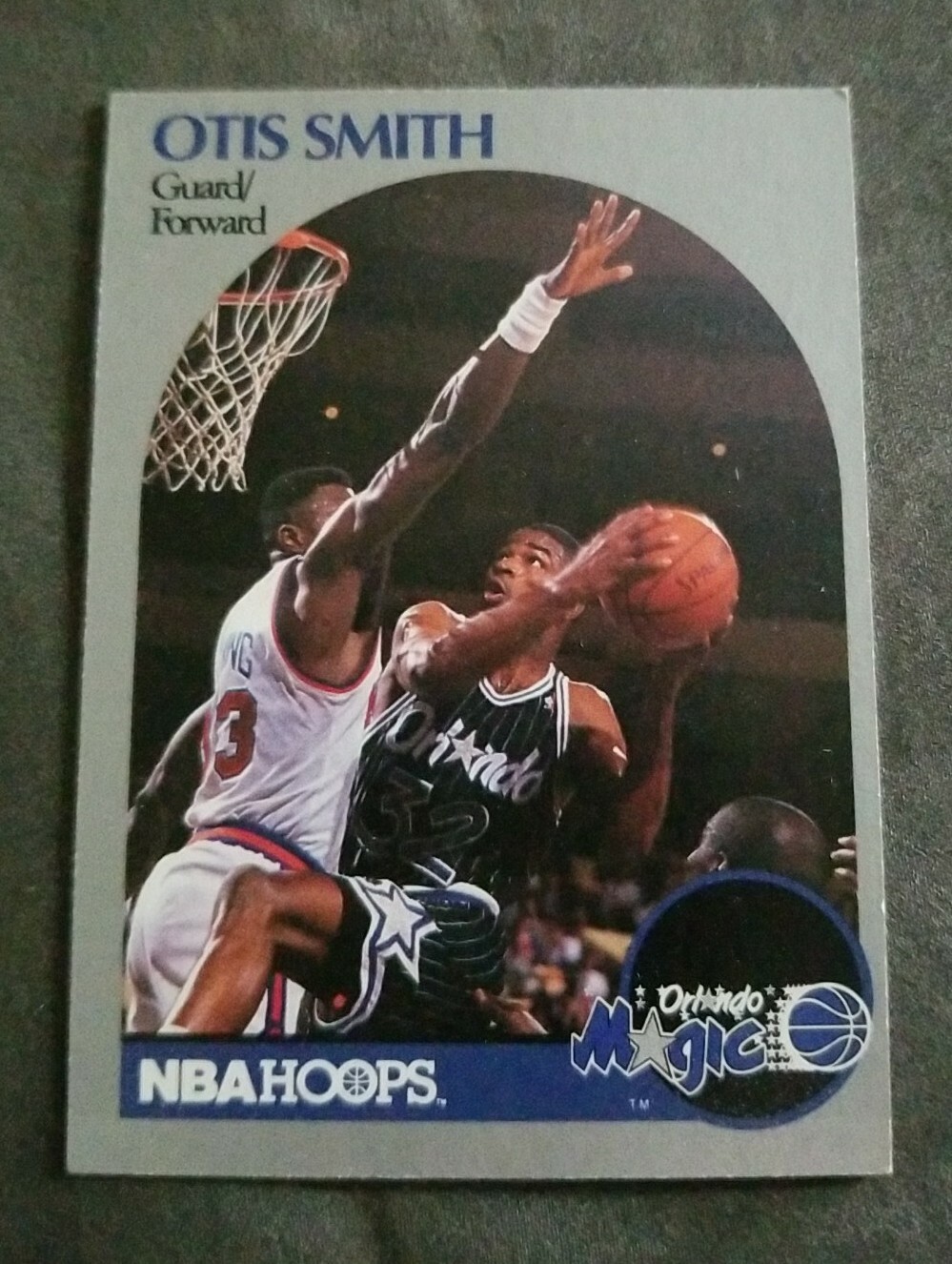 1990-91 Hoops Orlando Magic Basketball Card #221 Otis Smith