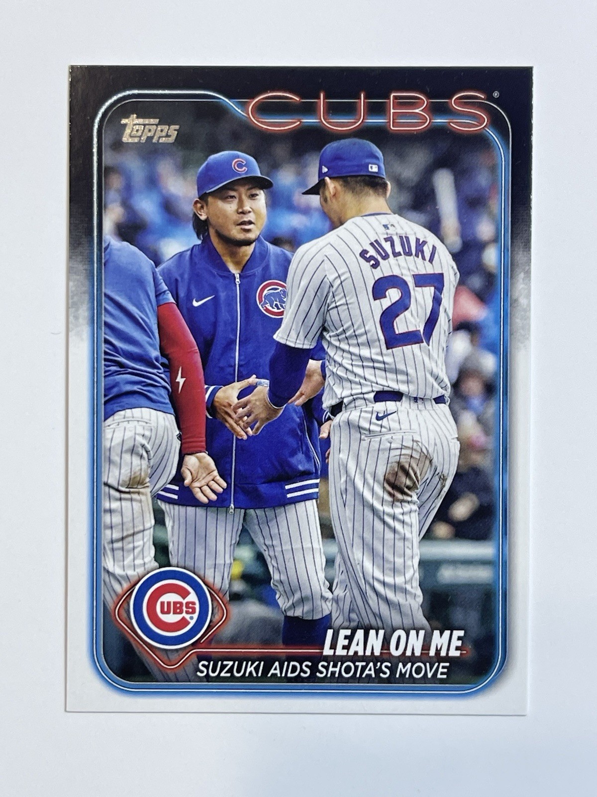 2024 Topps Update Series Shota / Suzuki Veteran / Rookie Combos #US205 Cubs
