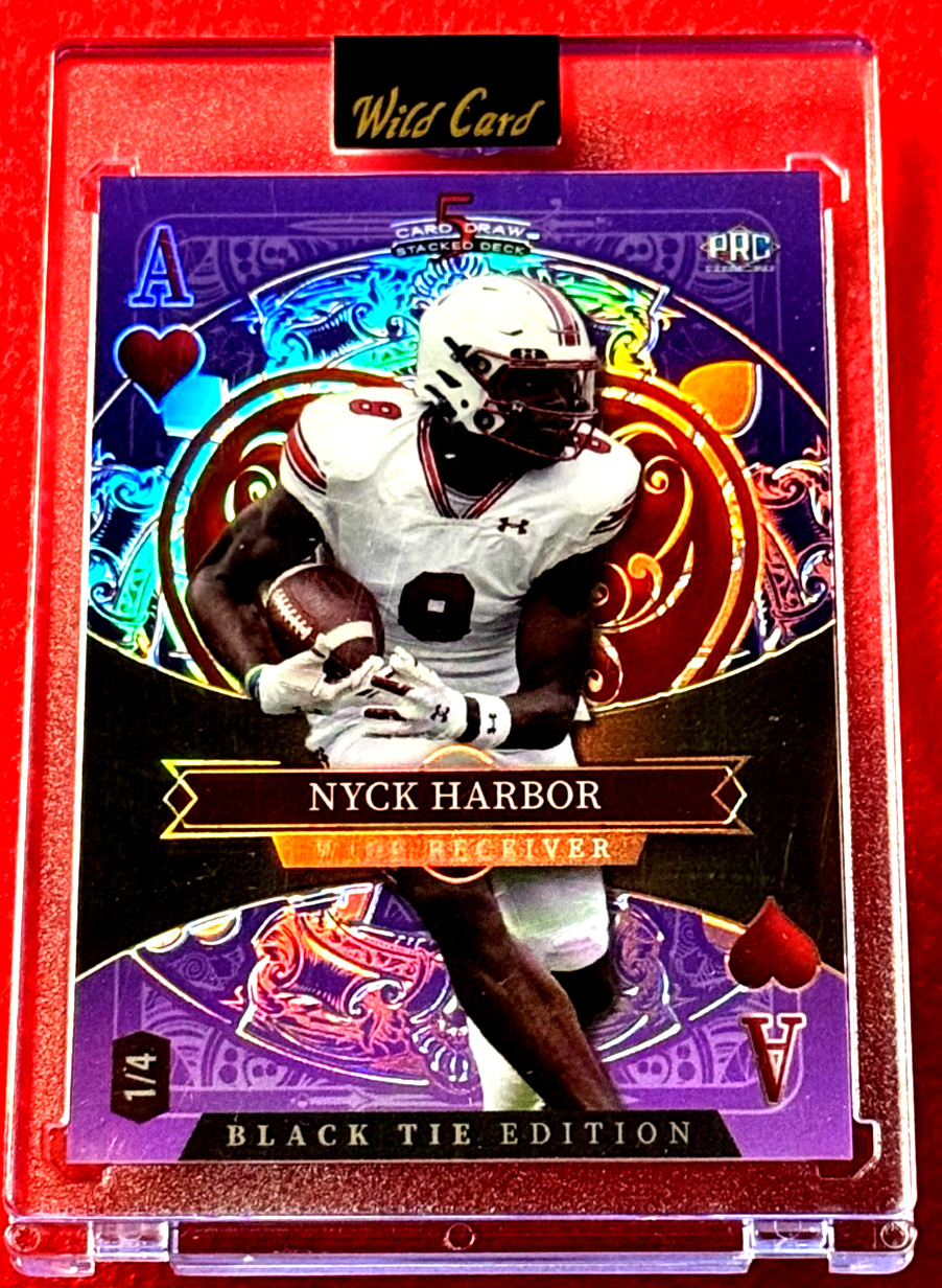 NYCK HARBOR 2026 WILD CARD BLACK TIE EDITION PURPLE # 1/4 SOUTH CAROLINA COCKS
