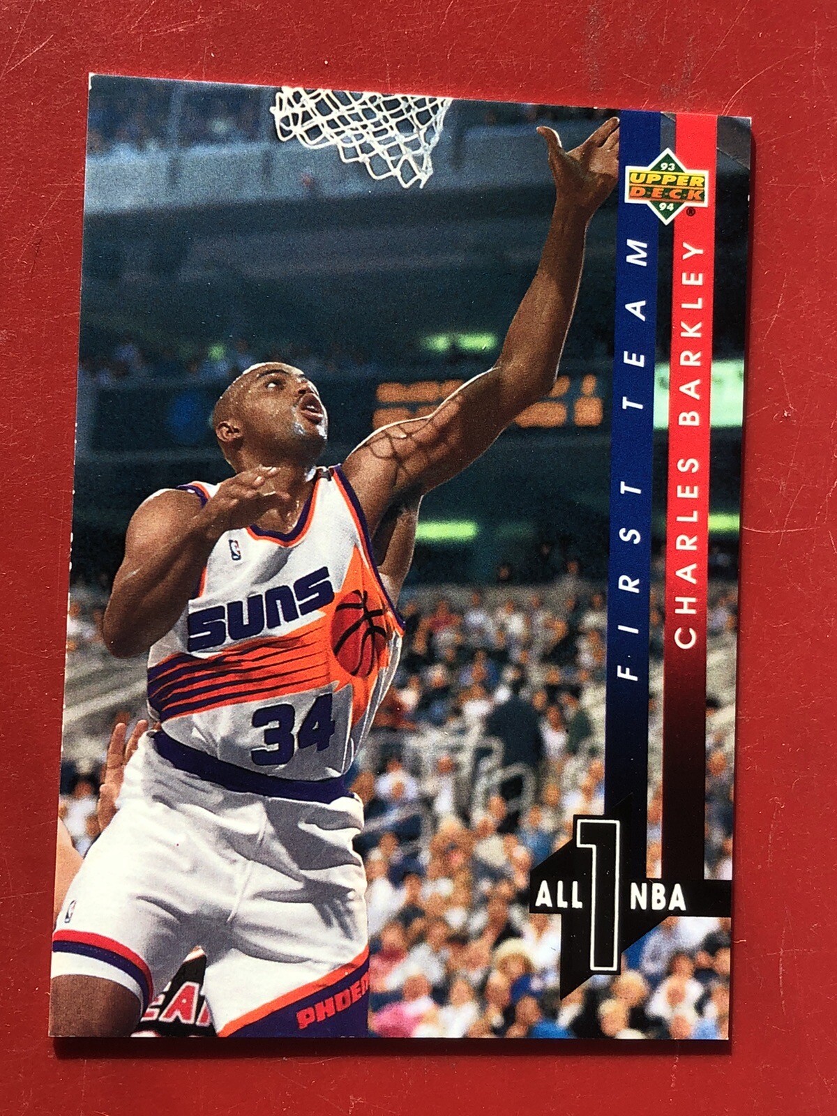 1993-94 Upper Deck All-NBA Team Charles Barkley #AN1 HOF