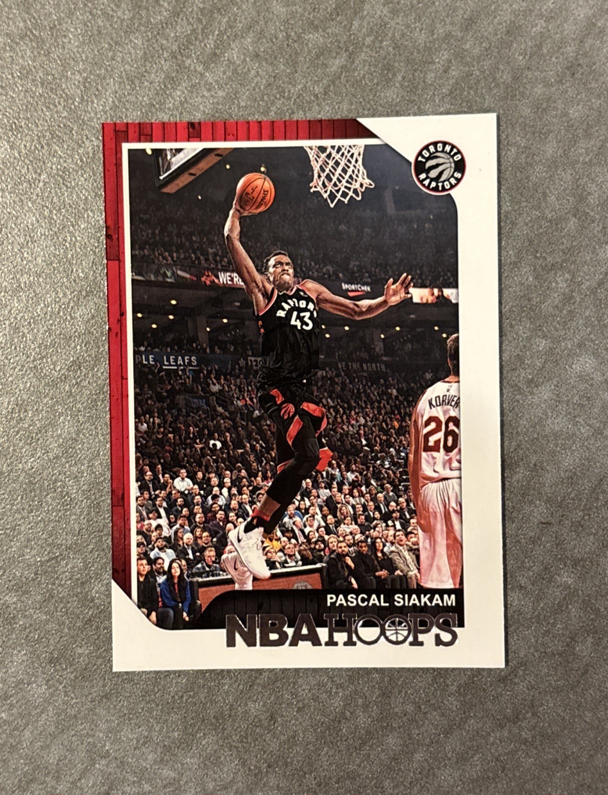 Pascal Siakam 2018-19 Panini NBA Hoops (Drake In Background) #56