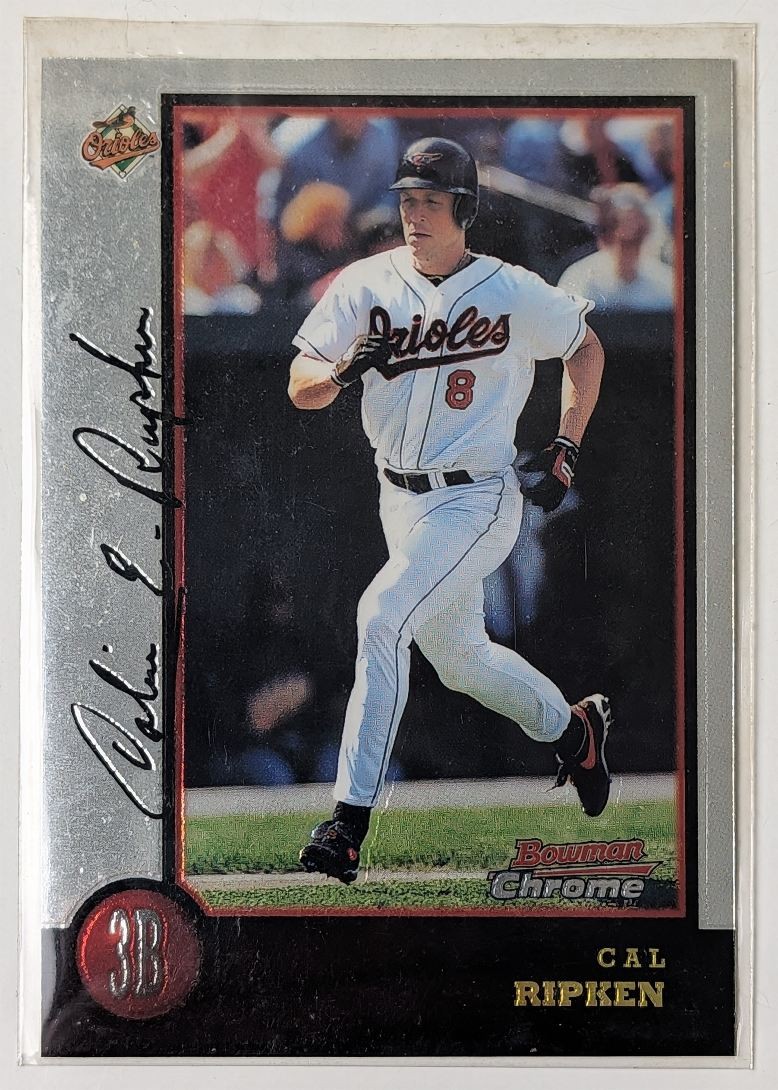 1998 Bowman Chrome Cal Ripken Jr. Baltimore Orioles #222