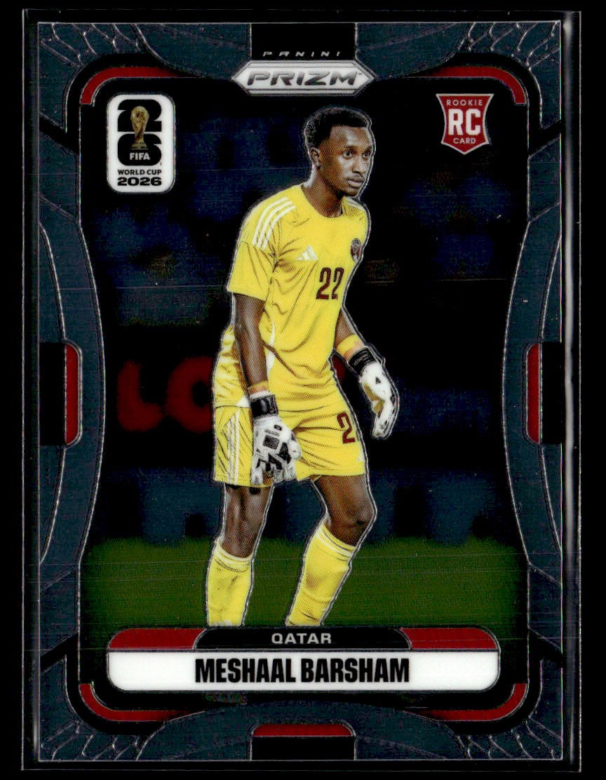 2026 Panini Prizm FIFA World Cup #376 Meshaal Barsham Card Qatar