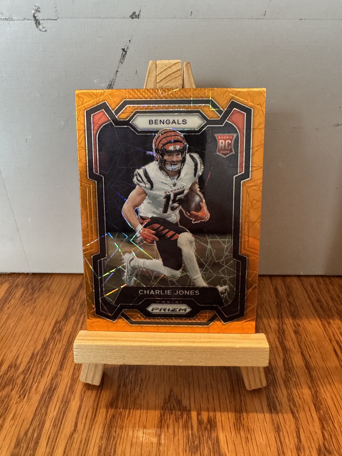 2023 Panini Prizm #317 Charlie Jones Lazer
