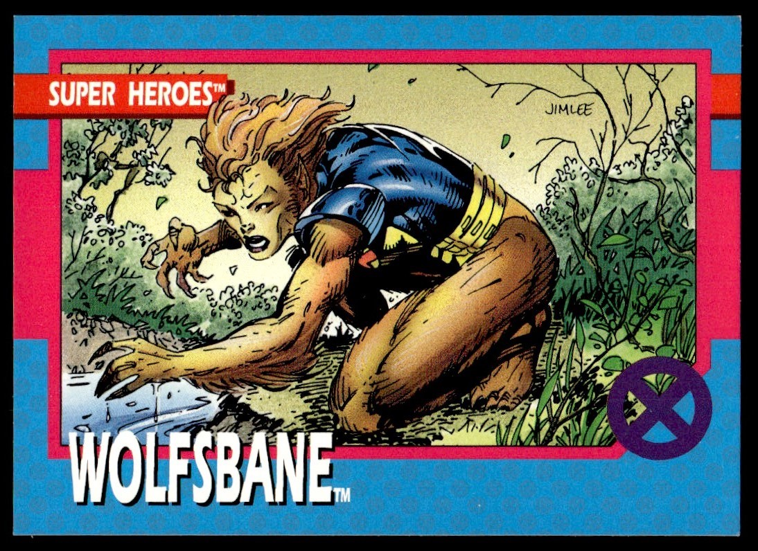 1992 Impel X-Men Trading Cards Wolfsbane #8