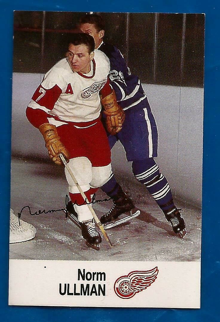 ESSO Oil Co. HOCKEY CARD NORM ULLMAN DETROIT RED WINGS NM MINT